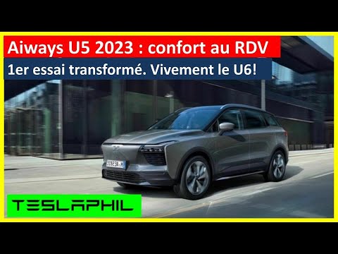 Essai de l&rsquo;aiways u5 2023 : un premier pas prometteur vers l&rsquo;avenir de l&rsquo;automobile chinoise