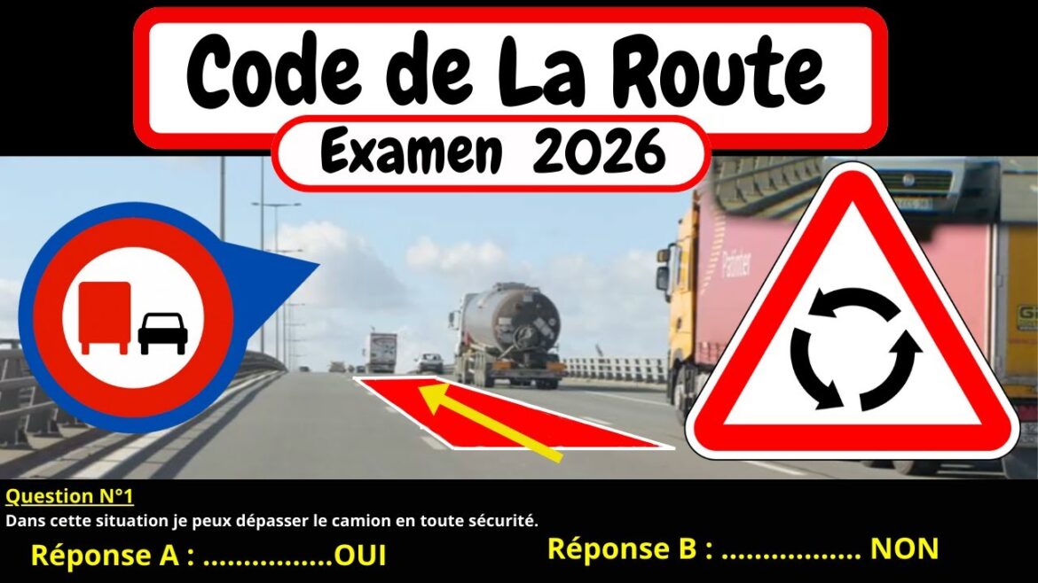 Testez vos connaissances : guide essentiel pour le code de la route 2026