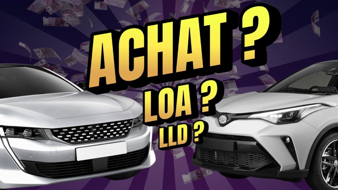 Acheter un véhicule VTC : déchiffrer les options entre LOA, LLD et emprunt pour un choix éclairé