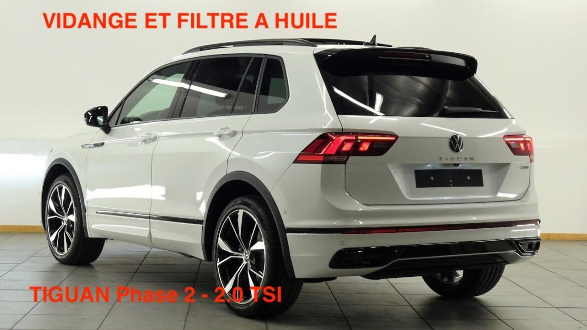 L’entretien essentiel du vw tiguan 2.0 tsi phase 2 : guide pratique pour vidange et filtre à huile avec outils recommandés